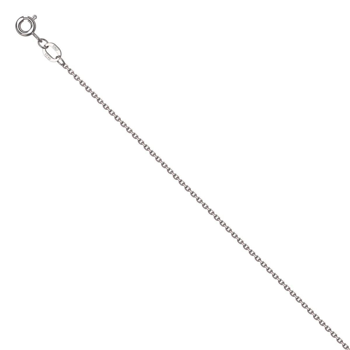 Platinum 950 Cobra Chain Necklace