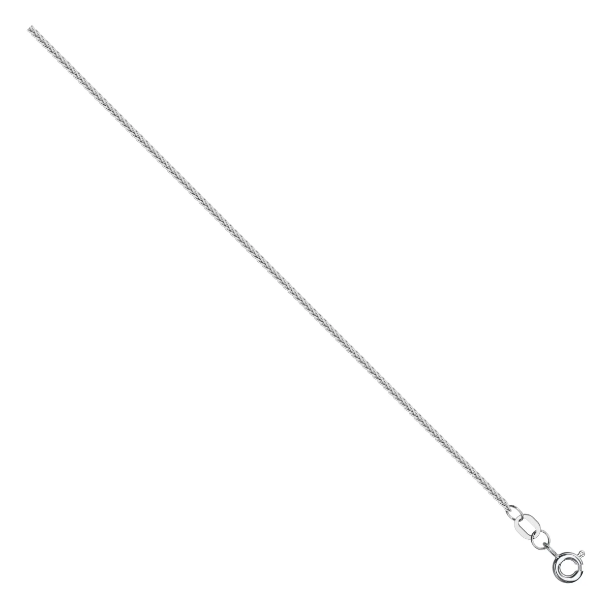 Spiga Chain Necklace Sterling Silver 925