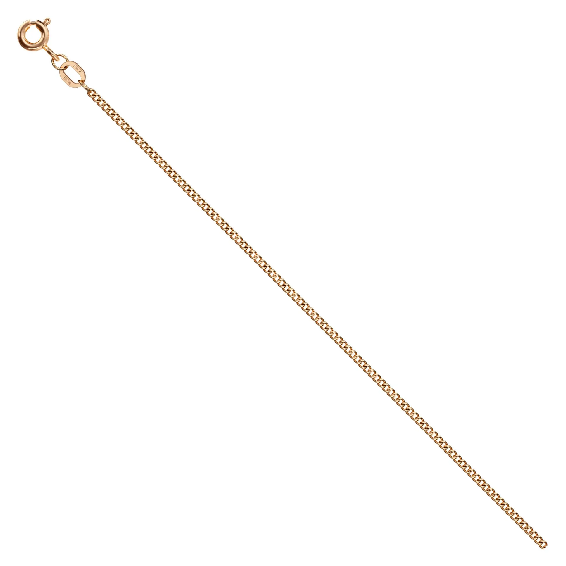 Chain Gourmet 14K Gold Necklace — 0.35 mm