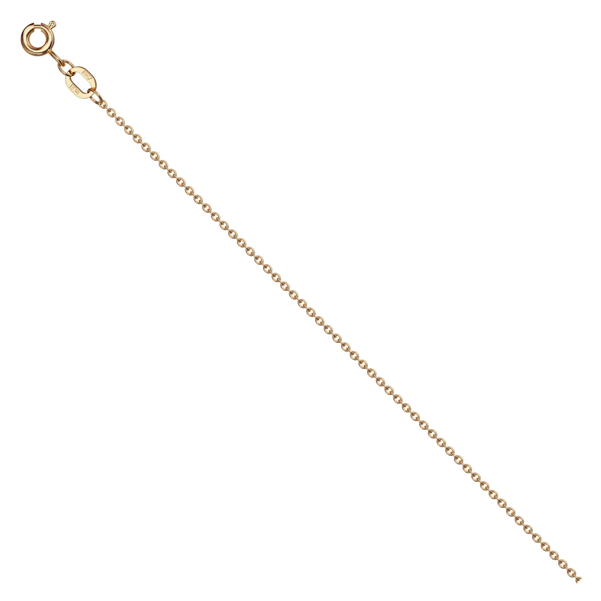 Cobra 14K Gold Chain Necklace — 55 cm