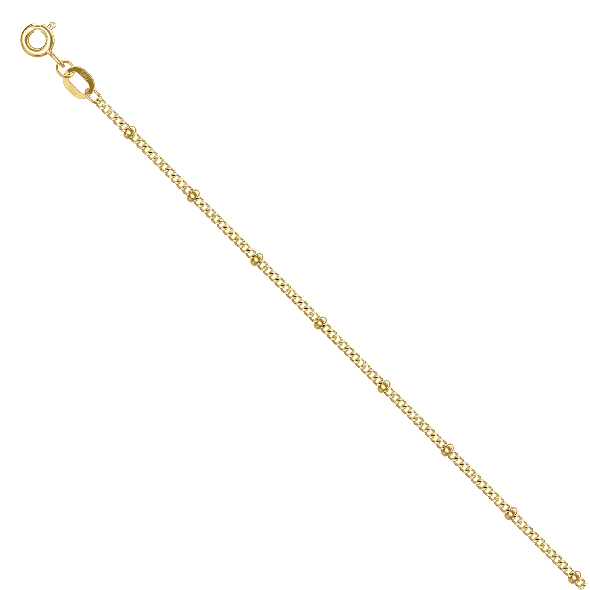 Saturna Chain Bracelet 14ct Yellow Gold Vermeil