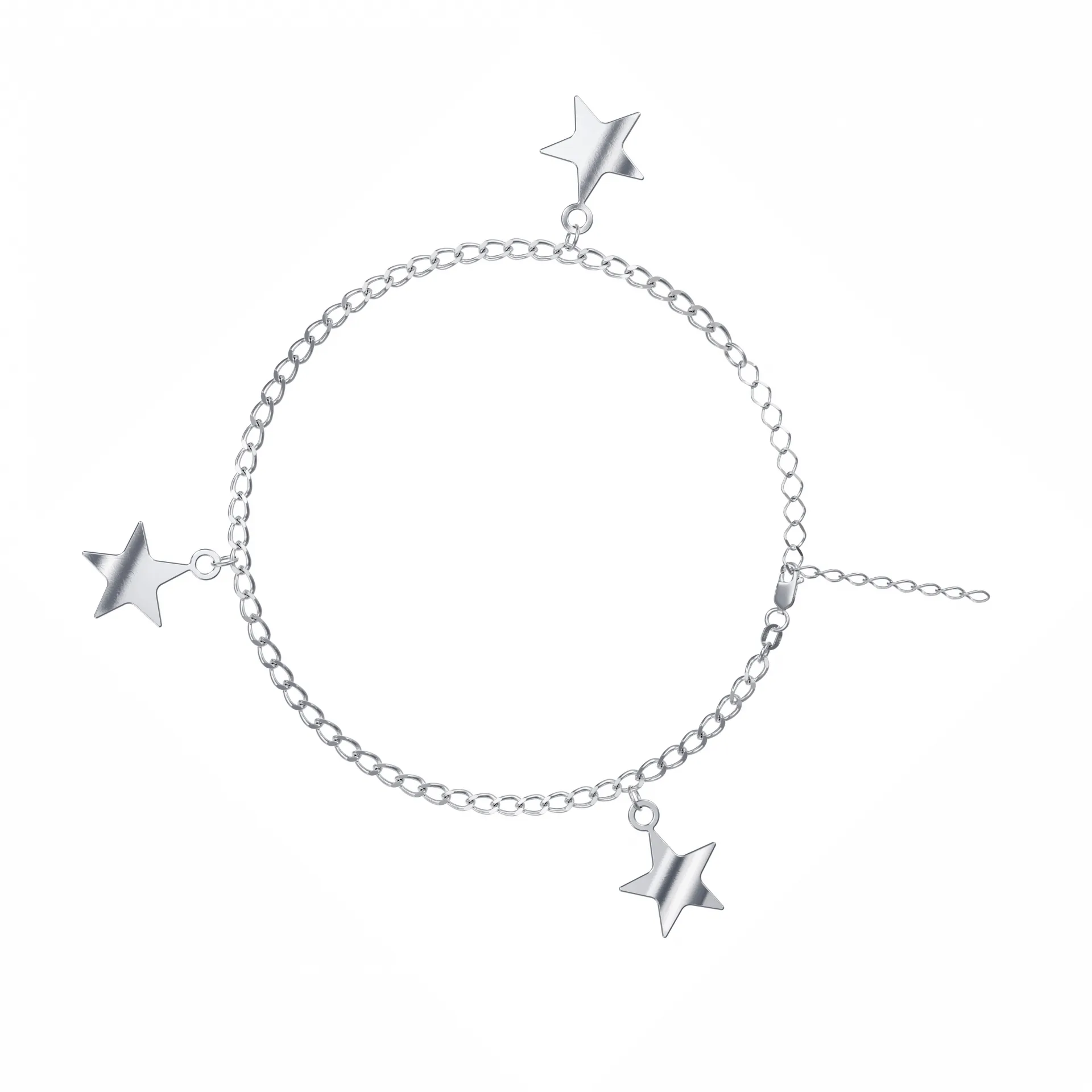Twinkle Little Star Bracelet Sterling Silver 925