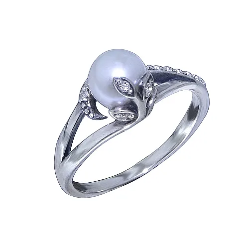 Wonder Pearl Ring 925 Sterling Silver