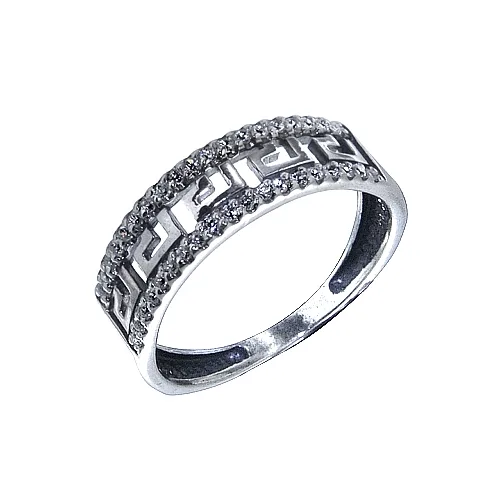 Greek Pattern Ring Sterling Silver 925