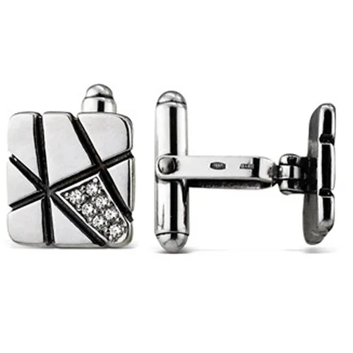Cuff Links Flash Sterling Silver 925