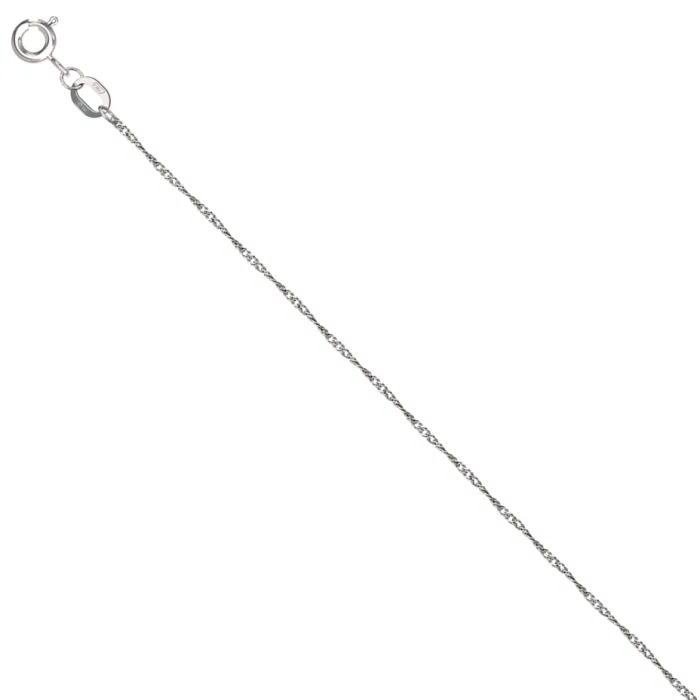 Platinum 950 Singapore Chain Bracelet