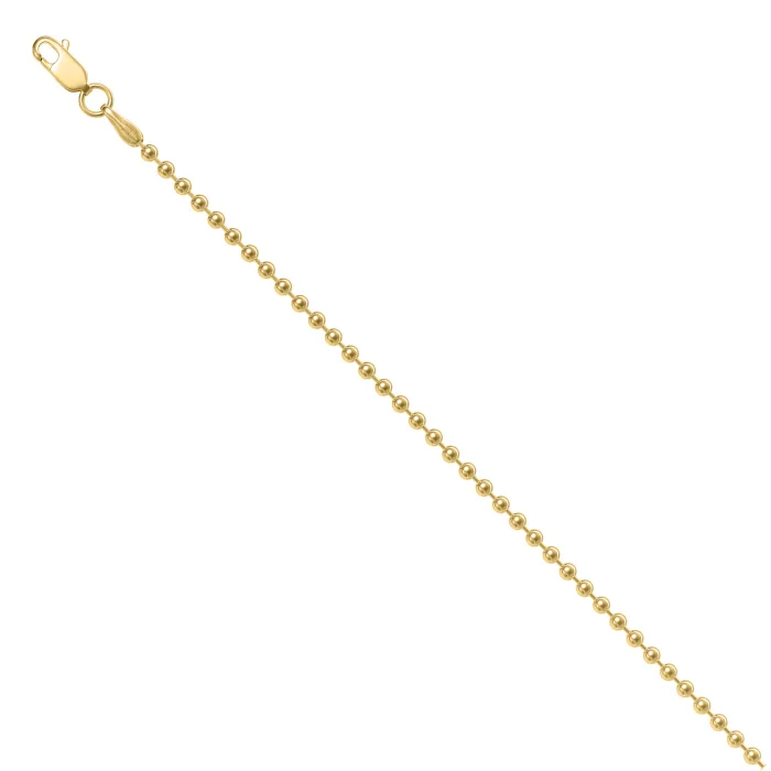 Bead Ball Bracelet 14CT Gold Vermeil on Sterling Silver 925