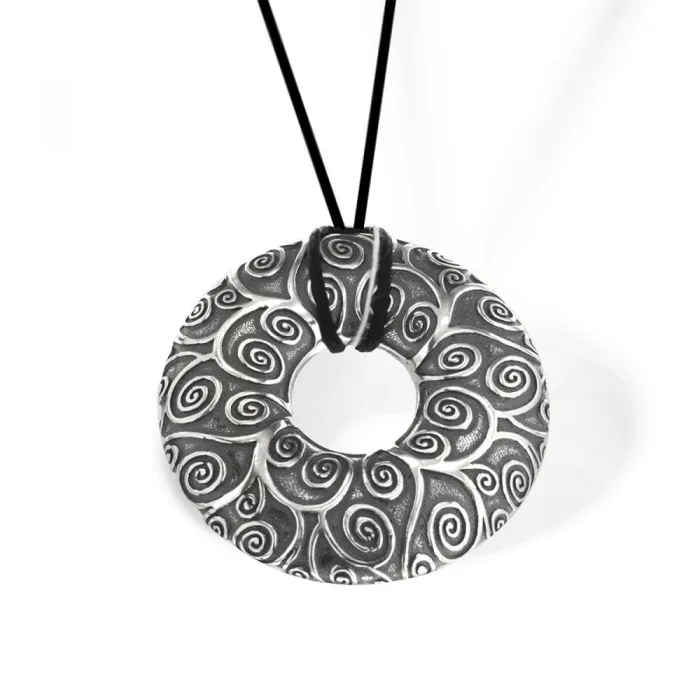 Wonder Doughnut Pendant 925 Sterling Silver