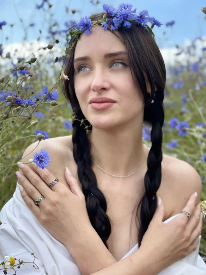 Bluebells Silver Ring