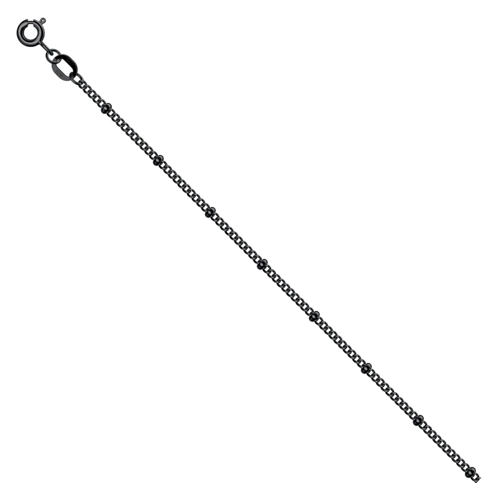 Saturna Chain Bracelet Black Rhodium